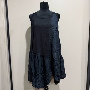 Daily Practice by Anthropologie Asymmetrical Black Dress